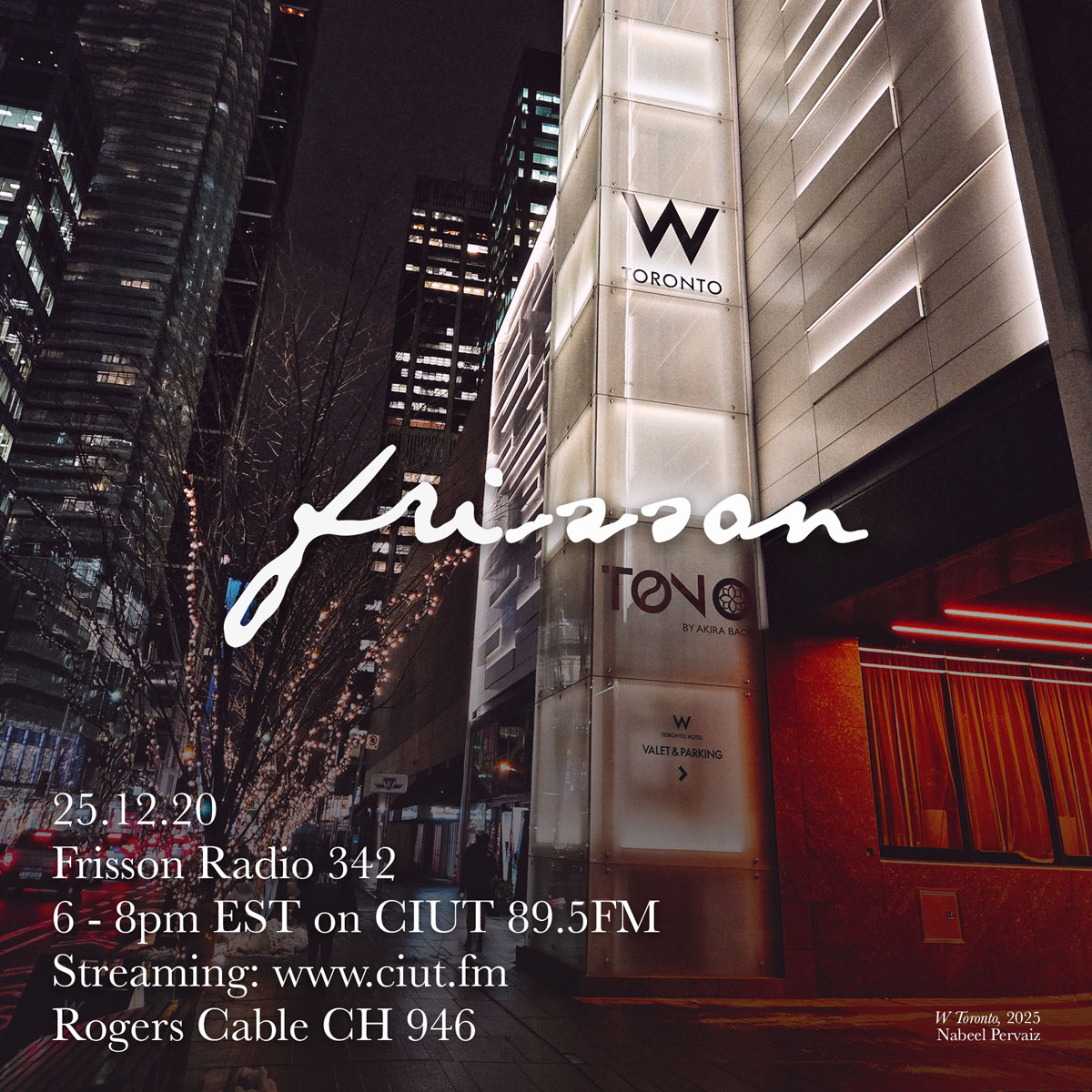 Frisson Radio 342 artwork