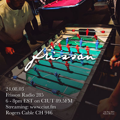Frisson Radio 285 artwork