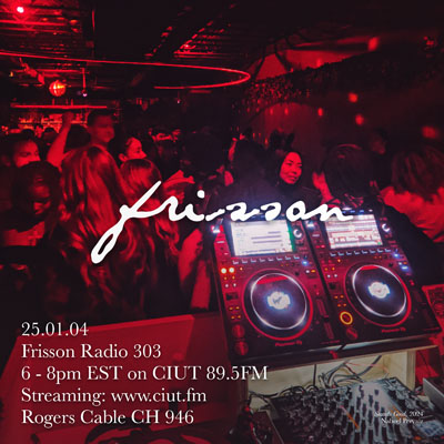 Frisson Radio 303 artwork