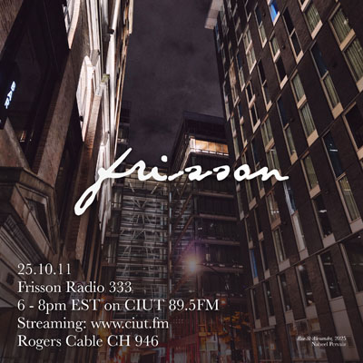 Frisson Radio 333 artwork