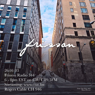 Frisson Radio 344 artwork